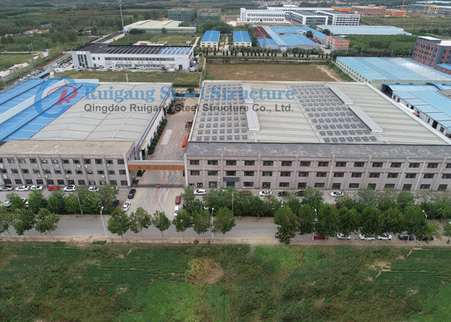 Qingdao Ruigang Steel Structure Co., Ltd. linha de produção do fabricante