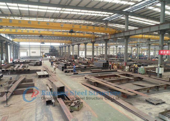 Qingdao Ruigang Steel Structure Co., Ltd. linha de produção do fabricante