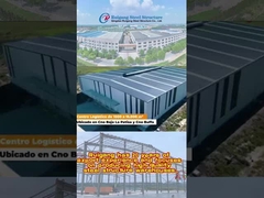 Armazém de estrutura de aço