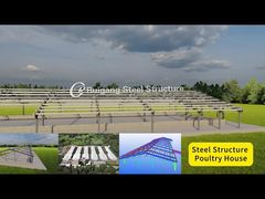 construção de granja avícola com estrutura de aço