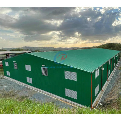 Edifício de Armazém Prefabricado Industrial / Comercial, Hangar de Estruturas de Aço