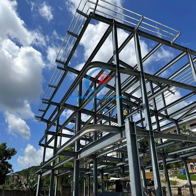 Sistema de construção de aço durável de vários andares, construção comercial de estruturas de aço