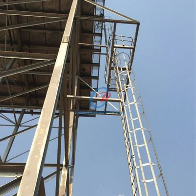 Torre de tanques de água de aço durável, tanques de armazenamento de água de aço elevados