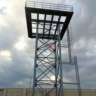 Estrutura de aço pesado de alta altura Torre de tanque de água para tanque de água galvanizado