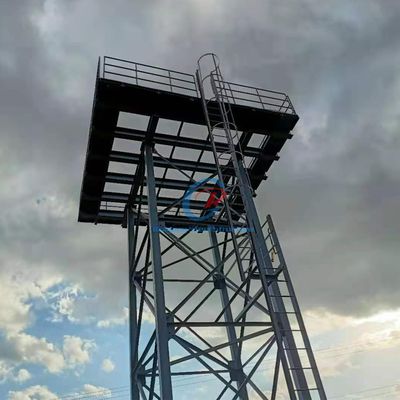 Torre de água de aço galvanizado, tanque de armazenamento de água elevado