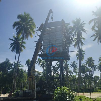 Tanques de armazenamento de água de aço galvanizado personalizados para comunidades / empresas