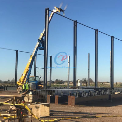 Construção de estruturas agrícolas de aço, pré-fabricados comerciais de metal
