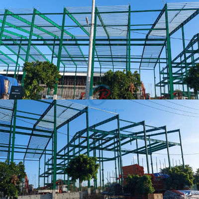 Q355 Q235 Q355B Q235B Edifícios pré-construídos de aço com excelente isolamento
