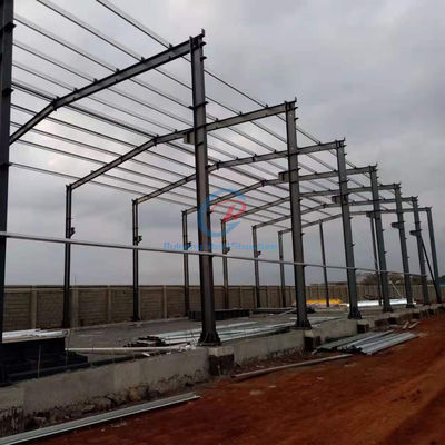 Edifício de estrutura de aço pré-fabricado