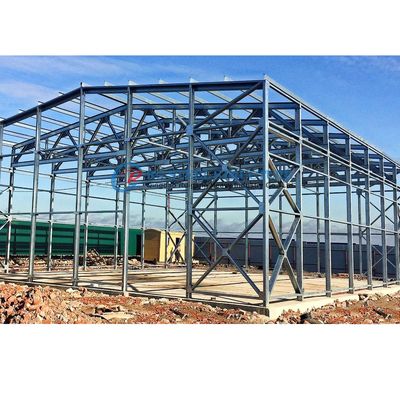 Estrutura de aço galvanizado de armazenamento personalizado resistente a terremotos