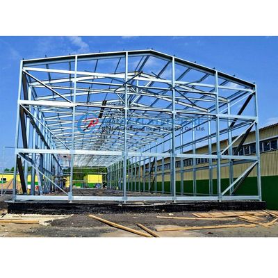 Estrutura de aço durável Estrutura de telhado de armazém pré-fabricado leve