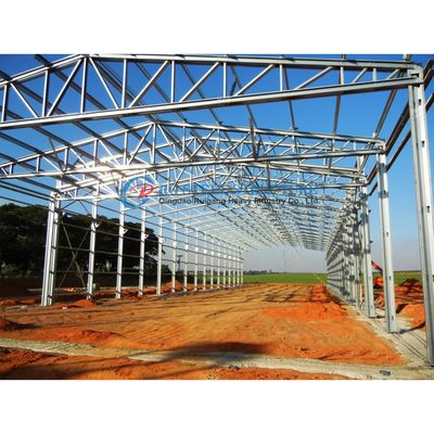 Edifício de aço leve e durável, construção de armazéns de estrutura de aço