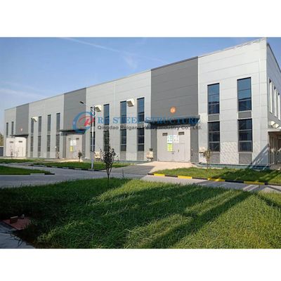 Edifícios comerciais de aço personalizados Q345b Q235b Oficina de estruturas de aço
