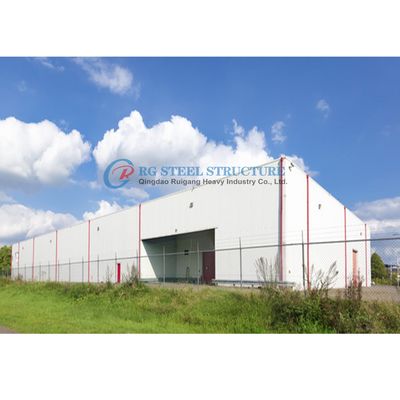 Construção de edifícios de aço durável, pré-engenharia de estruturas de aço Edifício de oficina