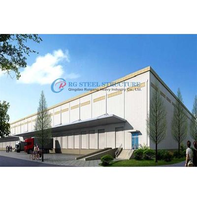 Edifícios industriais de oficinas de aço com sistemas de tecnologia inteligente integrados