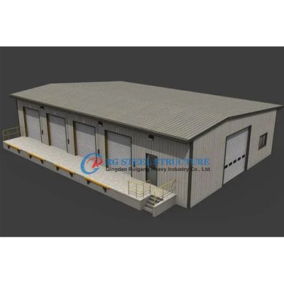 Estruturas de aço resistentes a sismos Edifício de fábrica, Construção de armazéns de aço galvanizado