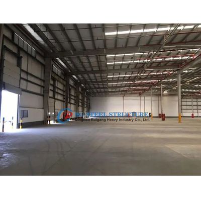 Construção de fábrica de estruturas de aço pré-fabricadas para instalação industrial rápida