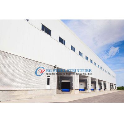 Segurança Edifício de aço leve Q355 S355B Fábrica de estruturas de aço