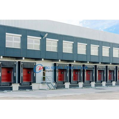 Construção comercial de edifícios metálicos Estruturas de estrutura metálica resistentes a incêndio Construção