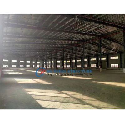 Construção de edifícios metálicos de estufa leves com estrutura de vidro