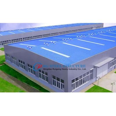 Estrutura de aço pré-fabricada Edifício de hangares Facil montagem para aeroportos