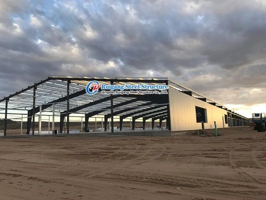 PEB Edifício Metal Estrutura de aço leve Armazém