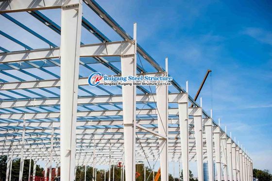Q235 Construção de edifícios de galpões metálicos Projeto de construções de estruturas pré-fabricadas de aço