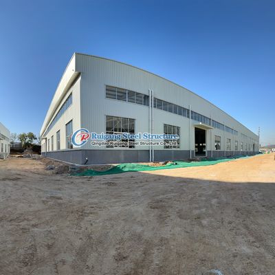 Armazém de estruturas de aço prefabricadas portáteis montadas