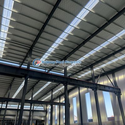 Oficina de armazenagem de estruturas pré-fabricadas de aço