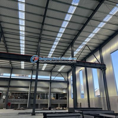Armazém de metal pré-fabricado de piso industrial de mezzanine personalizado