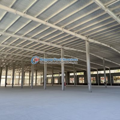Superfície galvanizada ou pintada Estrutura de aço personalizada