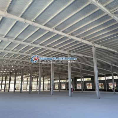 Construção de Edifício Pré-Fabricado em Aço PEB para Armazenamento, Grande Armazém, Oficina