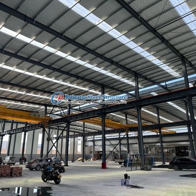 Instalação rápida Edifício pré-fabricado Estrutura de aço Armazém Galvanizado