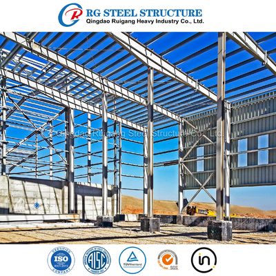 Edifício de metal pré-fabricado Estrutura de aço leve Armazém de escritório Para personalização