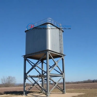 Tanque de armazenamento de água potável Torre seccional de aço Reservatório de água Torre 5m