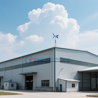 Armazém de aço à medida com vida útil de 50 anos