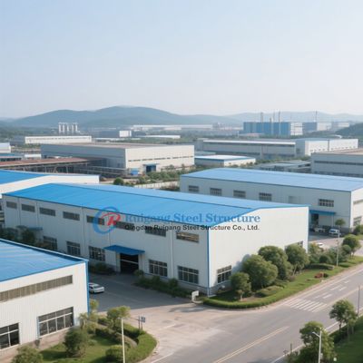 Estrutura de aço pré-fabricada de calibre leve econômica para armazém