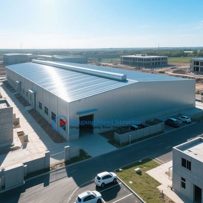 Armazém de Estrutura de Aço de Montagem Rápida com Layout Otimizado para Centros de Distribuição Logística