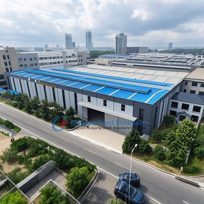 Galvanizados ou pintados de superfície leve Construção de metal Estrutura de aço pré-fabricada Armazém industrial