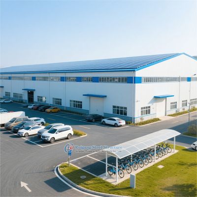 Armazém de Estrutura de Aço Personalizado para Oficinas Automotivas