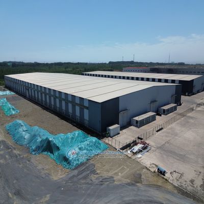 Armazém de Estrutura de Aço Personalizado com Fundação de Concreto