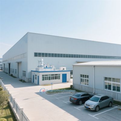 Armazém de estrutura de aço personalizado para armazenamento de emergência