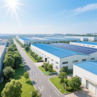 Armazém de Estrutura de Aço Personalizado com Espaço para Escritório