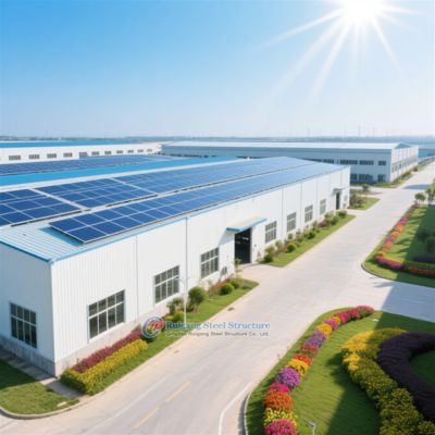 Armazém de Estrutura de Aço Personalizado Design Moderno e Leve