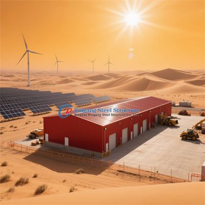 Estruturas pré-fabricadas de aço Armazém Armazém para fábrica industrial