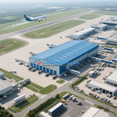 Estrutura de aço pré-fabricada à prova de incêndio Estrutura de estrutura de aço