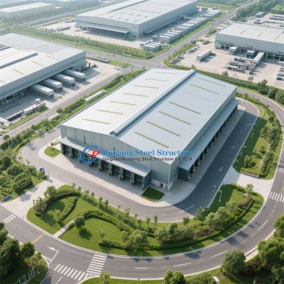 Edifício de Estrutura de Aço para Fábrica Industrial, Oficina e Armazém